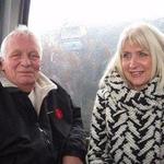 John and Jan White on the gondola