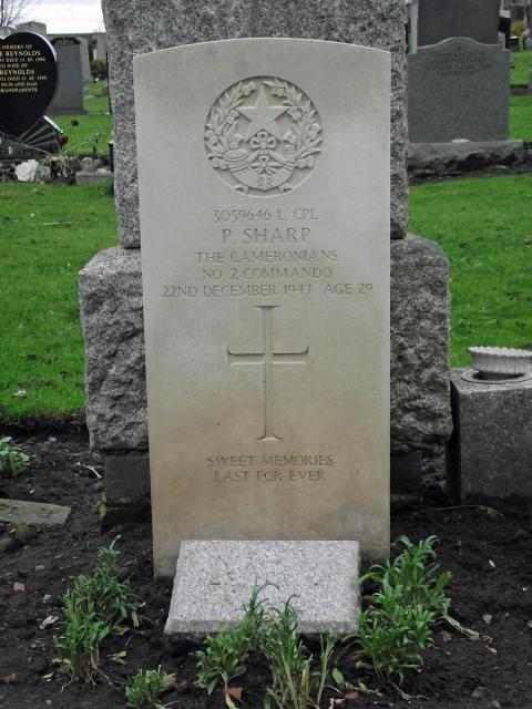 Lance Corporal Peter Sharp