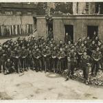 No 3 Commando 1 troop at Limehouse (smiling)