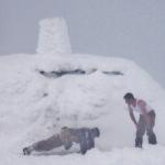 Mike Smith and Paul Macdonald - Remembrance weekend 2013 Ben Nevis (1)