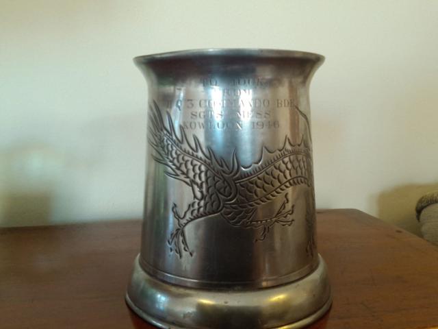 Tankard for Sgt Alexander Pirie MM