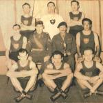 No 3 Coy., 10th Bn (TA) The Parachute Regt., Noble Inter Coy. Boxing Cup winners 1955/6 and 1956/7