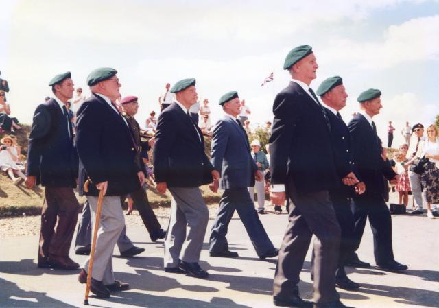 John Lowman on parade at Spean Bridge