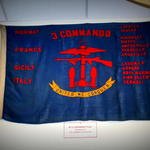 3 Commando Banner at the Oban War and Peace Museum Oban Scotland