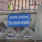 Square Capitaine Tom Gordon Hemming, Luc-sur-Mer, Normandy