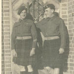 1 Bde Signallers Duffy (right) and unknown.