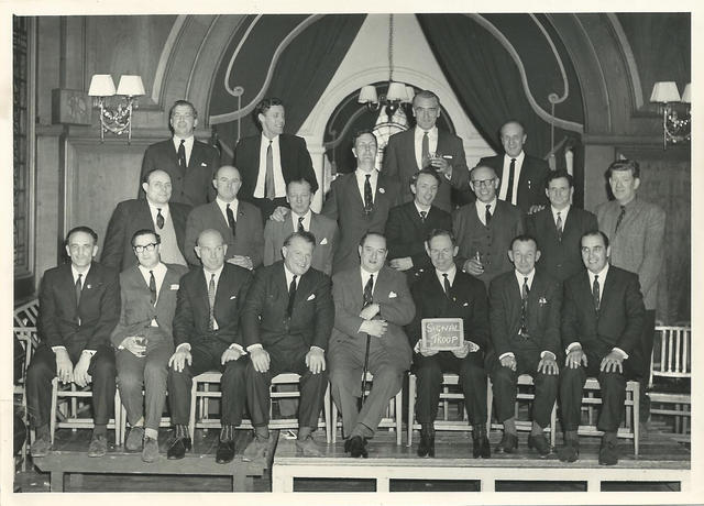 Reunion April 1967.Jimmy Norton back row extreme right