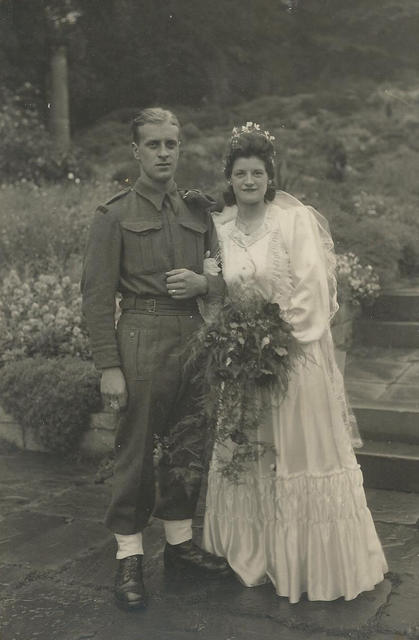 Jimmy and Doris Norton, Wakefield, 5 August 1943
