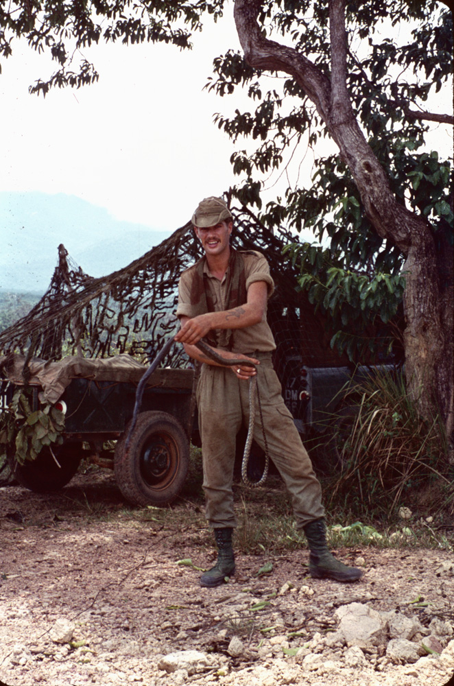 LBdr Brian Rusco and 'friend' North Malaya c.1966