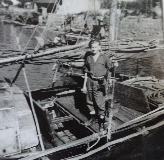 Mne Harvey 42RM Cdo., Sai Kung harbour 1945-46