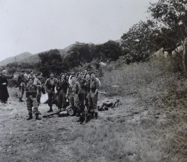 Marines at Kei Ling Ha, Hong Kong