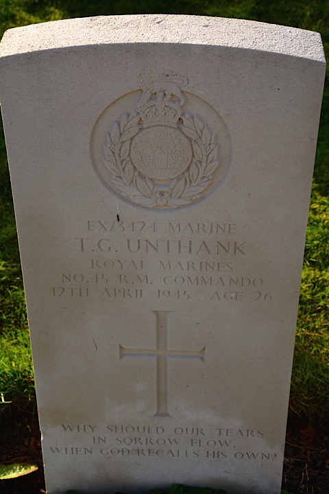 Marine Thomas Glaves Unthank