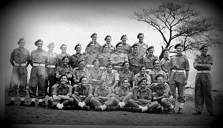 Vic Ralph and others from No 1 Commando at Ahmednager India