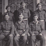 Sgt.Harry Hewitt, C/Sgt.Frederick Horsington, and others from 46RM Cdo 'S' troop