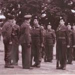 Sgt Allan Jameson on parade...