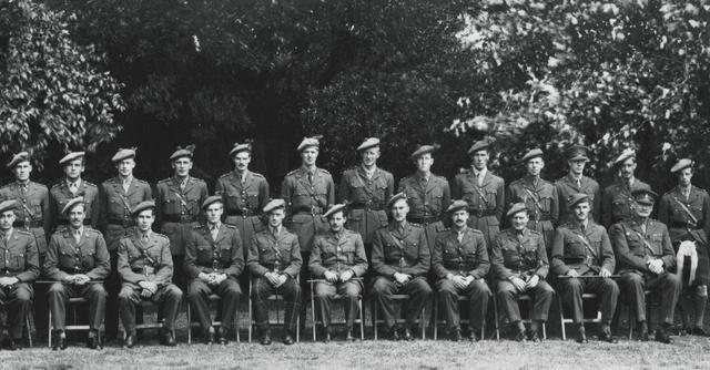 No. 5 Commando Officers [possibly taken 3rd July 1941]