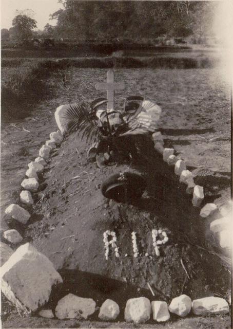 Grave of  Cpl R G Taylor, No5 Commando