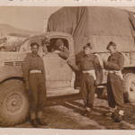 Lt Angus Ferguson Sgt Bryan Pte Joe Nixon No 9 Commando, Kavala, Geece1944