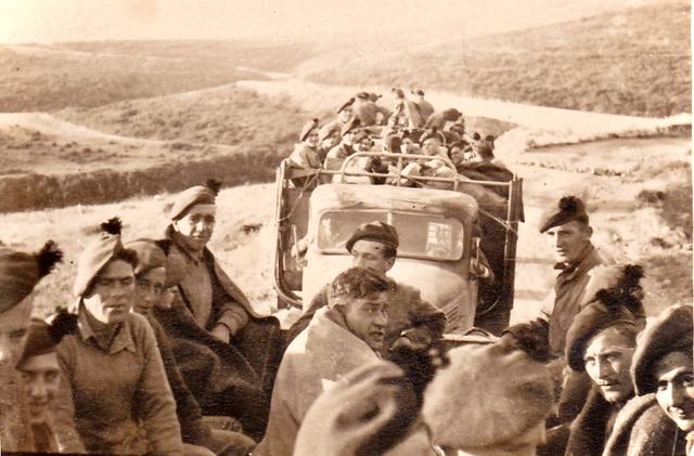 1 Troop, No 9 Commando, near the Strymon Bridge, Greece, November 1944