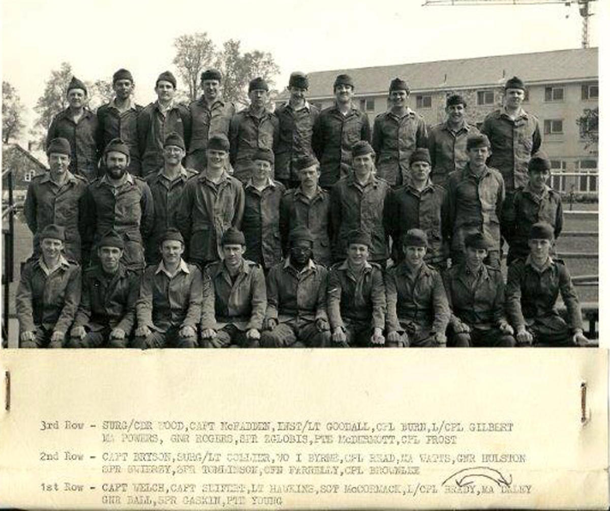 All arms Commando course March-May 1974