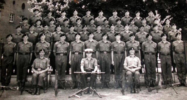 Ralph Hindmarsh and others -  650 CS Squad ITCRM circa 1956