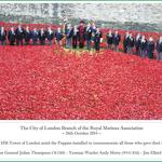 Major General Julian Thompson CB OBE and members of the City of London branch of the RMA