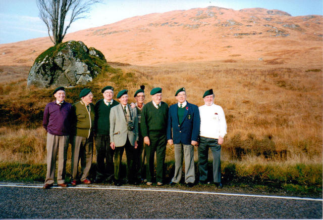 TSM Lee and others from the Burnley branch of the Commando Association