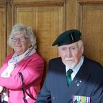 Eric Buckmaster, No.2 Commando, and his wife Margaret.