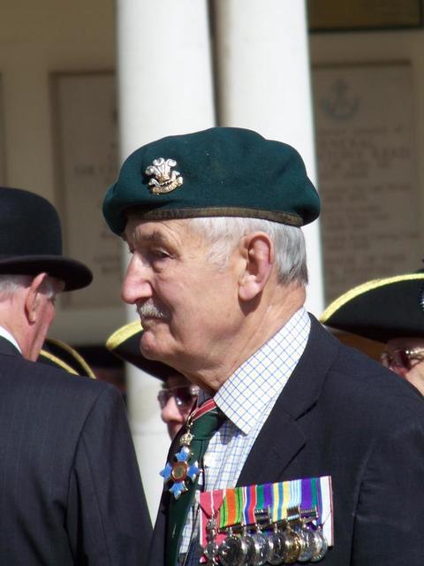 CVA President, Brigadier Jack Thomas CBE