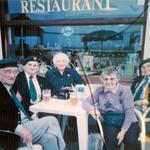 Roy Suzuki (front left), Harry Ritter (next to him), and others, 2004, Normandy