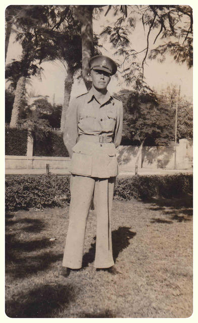 Private Augustus George Evans MM in Cyprus