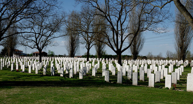Ravenna War Cemetery.