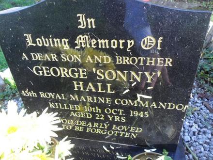 Marine George Stanley 'Sonny' Hall