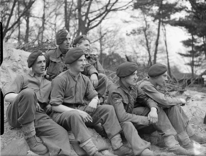 E troop 45 RM Commando 1945