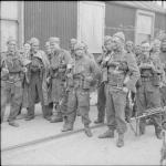 Men of No. 4 Commando after returning from a raid on the French coast near Boulogne, 22 April 1942.