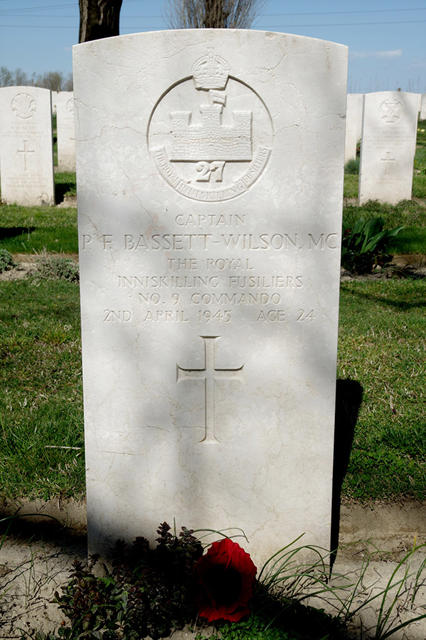 Captain Paul Francis Bassett-Wilson MC