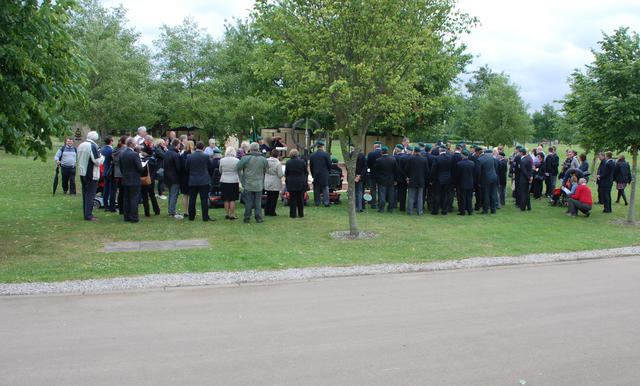 Service at the CVA Army Commando Memorial June 2015 (3)