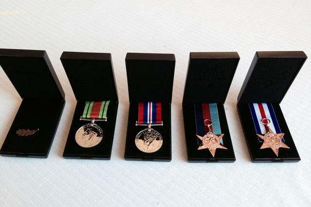 The medals of Cpl Kenneth Edward Clarke