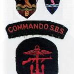 Insignia of the Special Boat Sections of the Army Commandos.