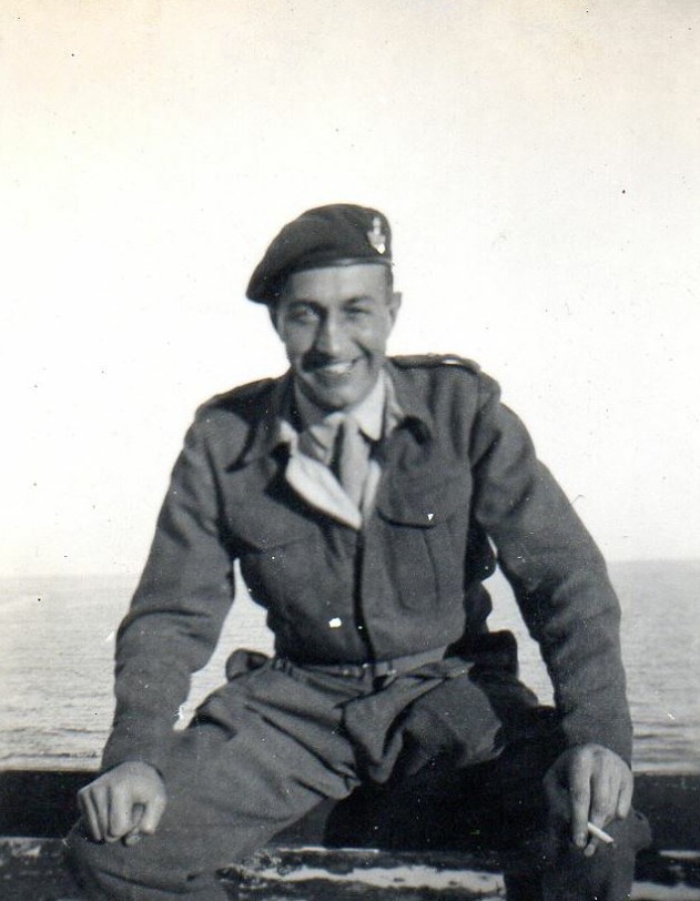 Capt. Len Coulson, No 4 Commando, OC. 'F' Troop, Falmouth 1943