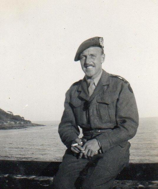 Capt Donald Gilchrist, Adjt No 4 Commando Falmouth 1943