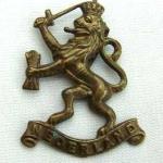 No10 (IA) Commando 2 Dutch troop cap badge.