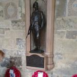 Remembrance service by the memorial in the cloisters at Westminster Abbey (1)