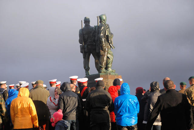 Commando Memorial Service 8th Nov 2015