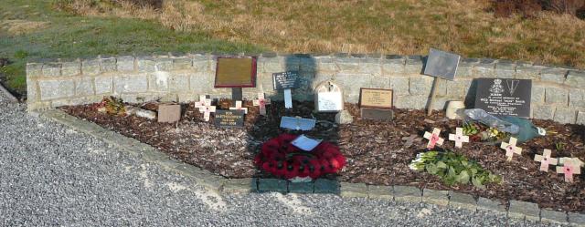 Items of Remembrance in the garden. 9