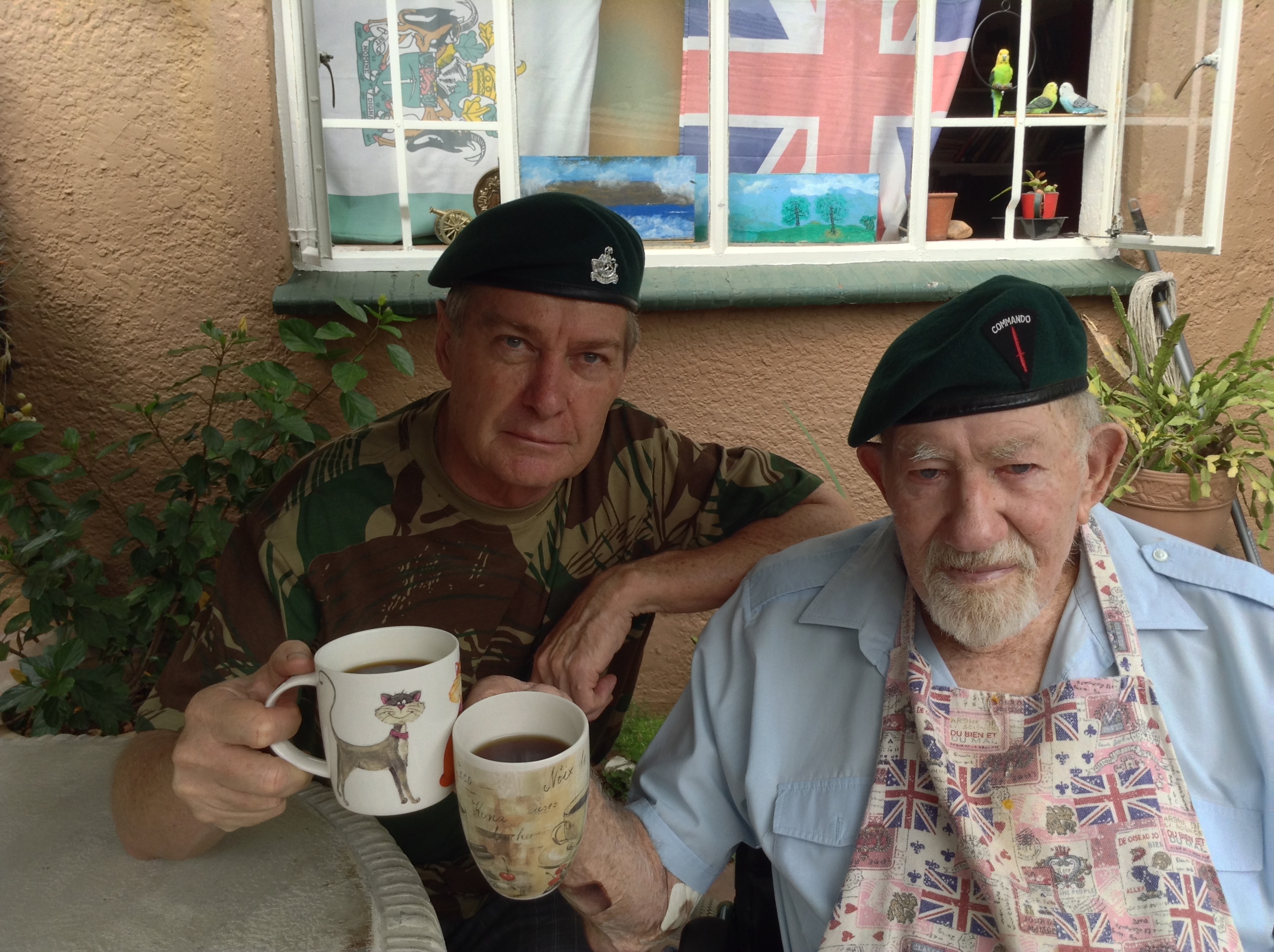 Ronald Doughty, No.5 Commando & Alan Strachan, Rhodesian Light Infantry