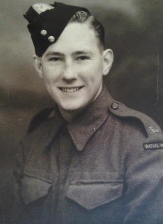 Fred Carrington prior to transfer to 43RM Commando