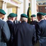 Fred Davies briefs the 289 Commandos