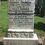 Private Donald Thomson