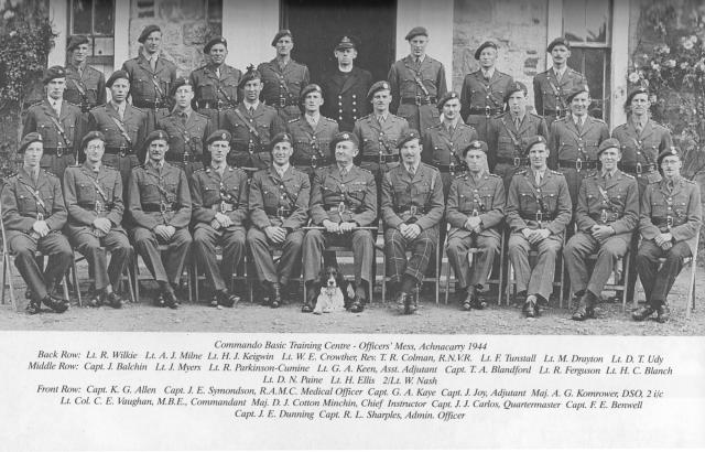 Achnacarry Commando Officers and Instructors